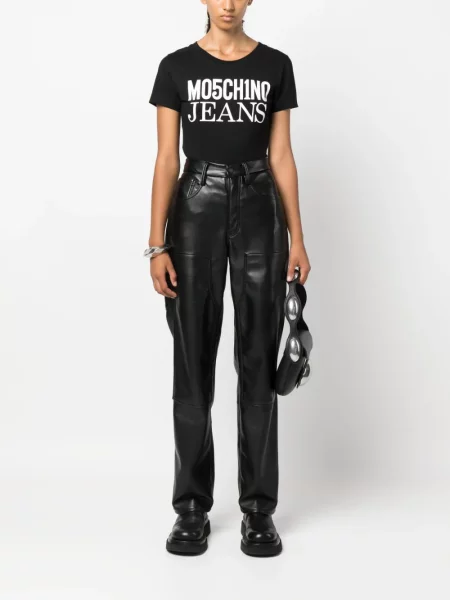Raštuotas marškinėliai Moschino Jeans