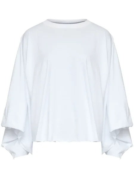 Top Mm6 Maison Margiela lung alb