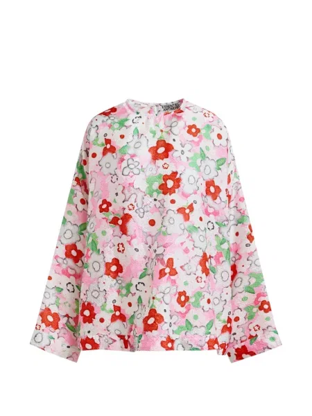 Bluză Essentiel Antwerp cu model floral cu imagine