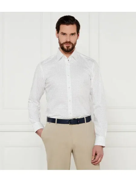 BOSS BLACK Ing | stretch fehér