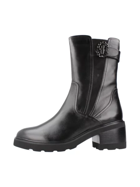 Buty do kostki Regarde Le Ciel skórzane czarne