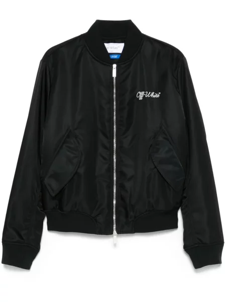 Geacă bomber Off-white alb
