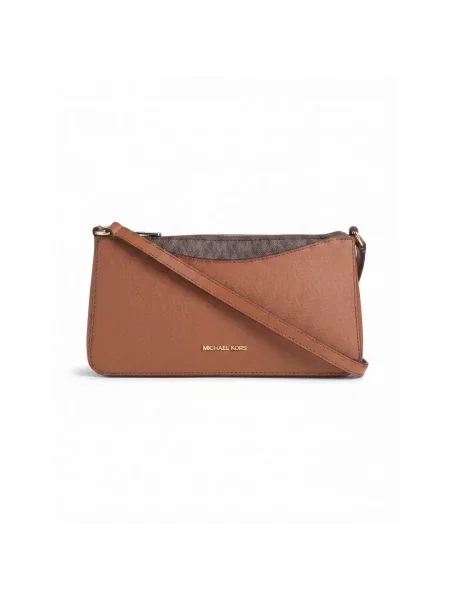 Portfel Michael Kors skórzany brązowy