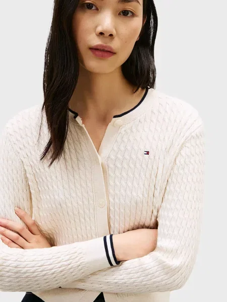 Кардиган Tommy Hilfiger білий
