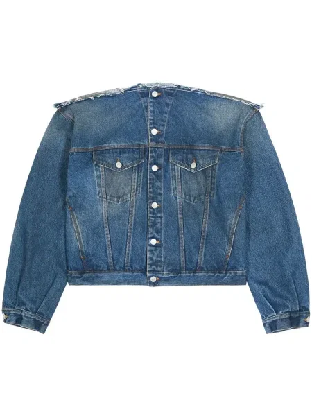 Geacă de blugi Mm6 Maison Margiela albastru