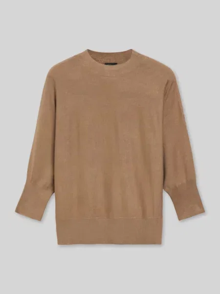 S.Oliver Black Label Sweter beige czarny