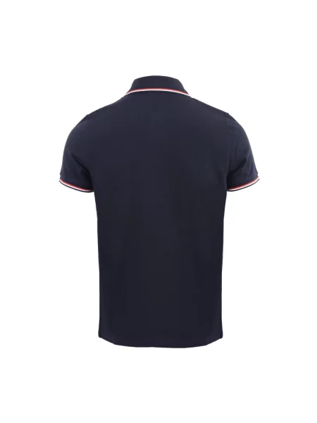Koszulka polo Moncler niebieska