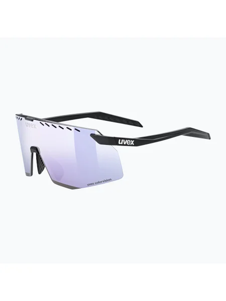 Olcsóbban. Napszemüveg UVEX Pace Stage CV black matt/pushy pink. Méret: OS fekete