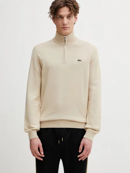 Lacoste Pulover bež