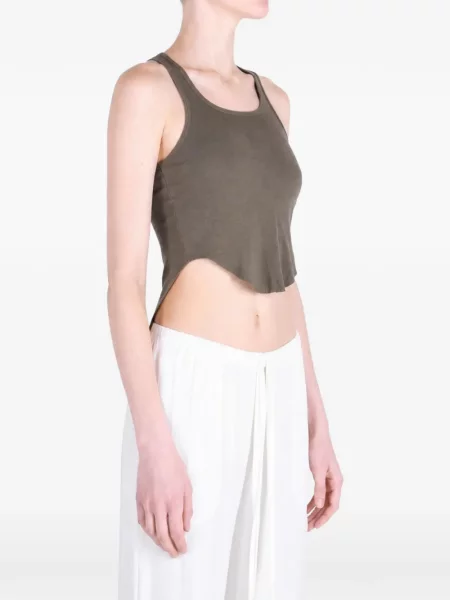 Top Rick Owens Drkshdw asimetric verde