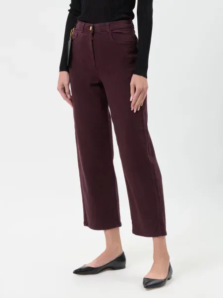 Джинси Elisabetta Franchi бордові