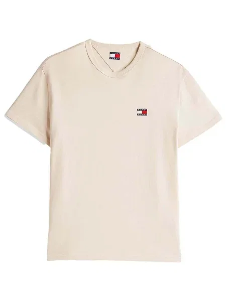Tricou Tommy Jeans bej