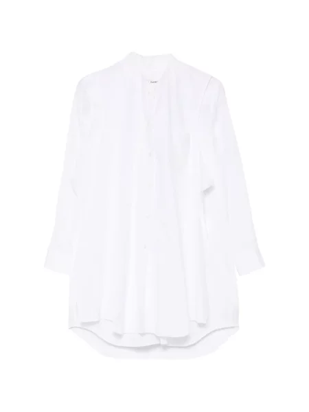 Cămașă Comme Des Garçons cu volane alb