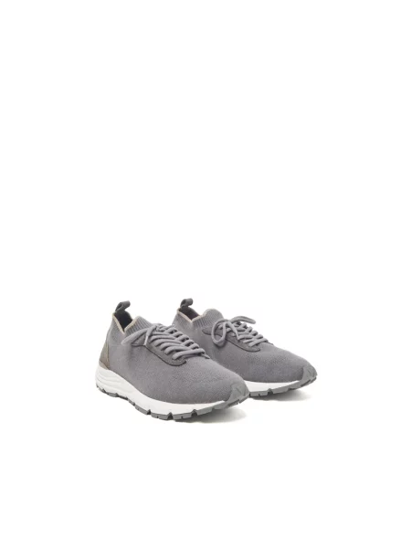 Sneakersy Peserico z wełny merino szare