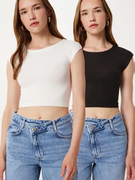 Happiness İstanbul Tricou negru alb