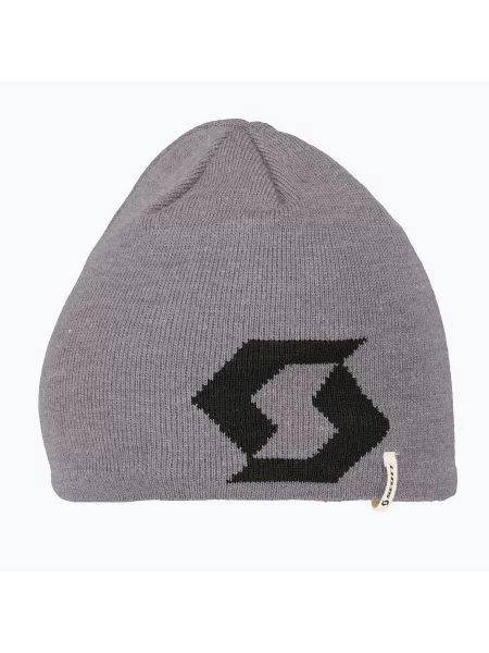 Шапка зимова SCOTT Team 10 evening grey/black чорна