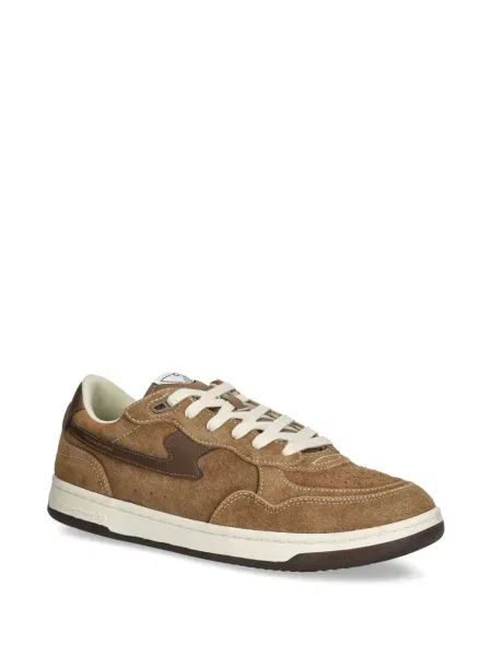 Sneakerși Stepney Workers Club din piele de căprioară maro
