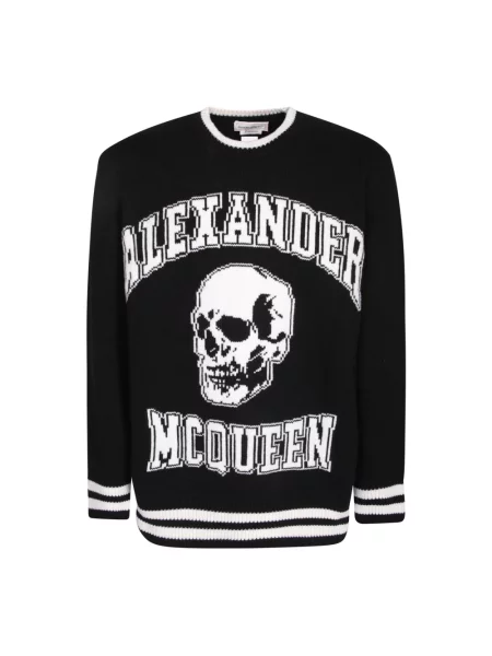 Sweter Alexander Mcqueen czarny