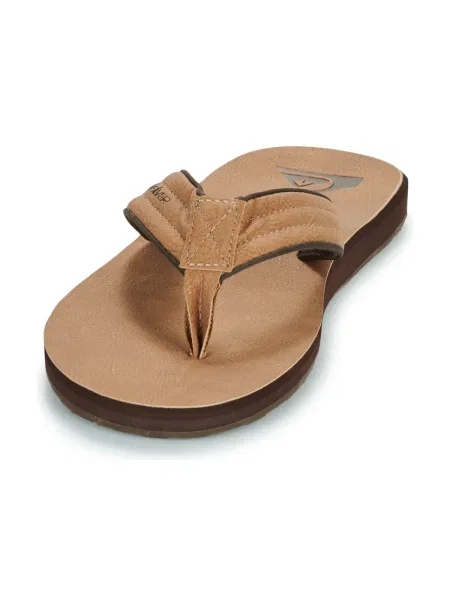 Sandale Quiksilver din nubuc maro