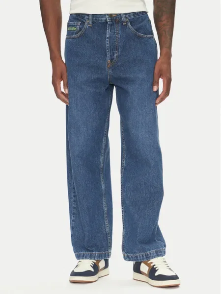 DC Shoes Дънки Worker Baggy Baggy Fit син