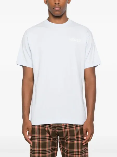 Тениска Kenzo бродирана синьо