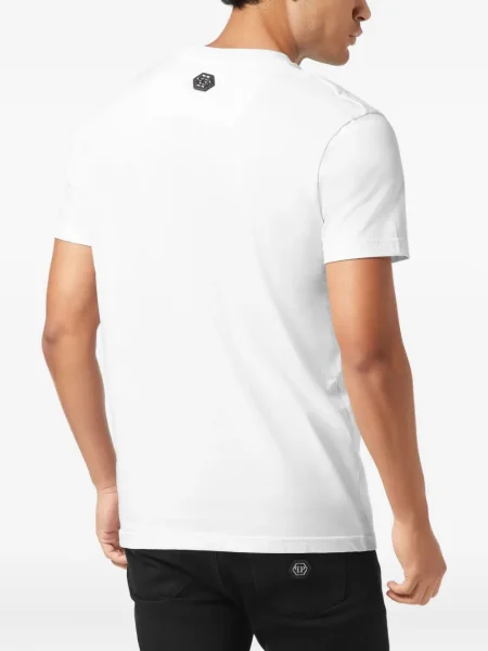 Tricou Philipp Plein alb