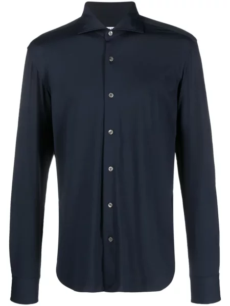 Dlouhá s límcem košile Orian modrá