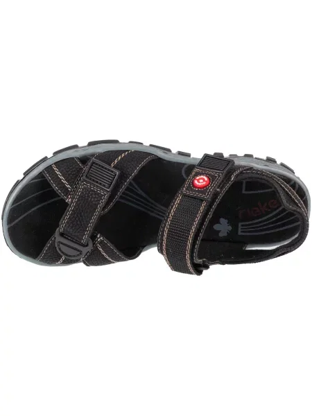 Planinarenje sandale Rieker crna