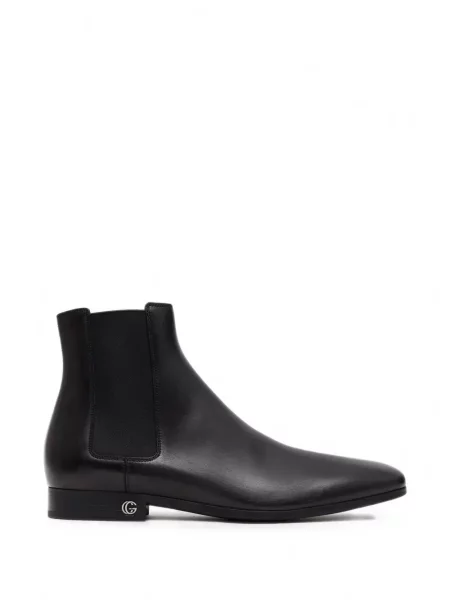 Botine chelsea Gucci din piele negru