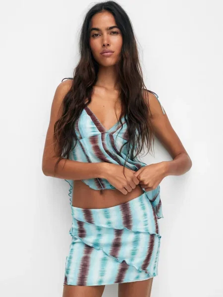Pull&Bear Krilo svetlo / rjava modra