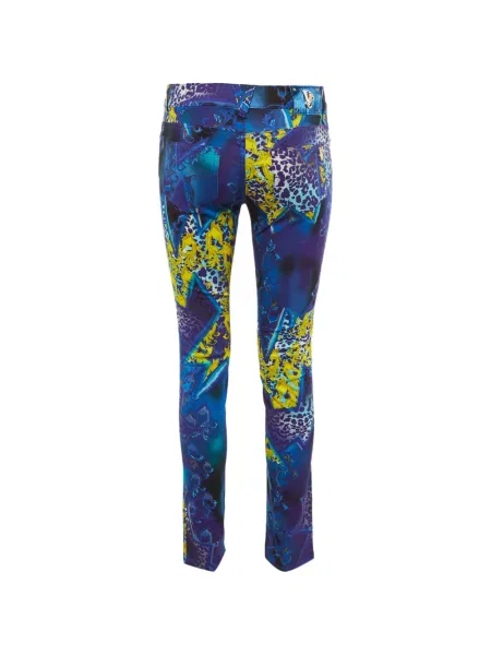 Κοκαλιάρης skinny τζιν Versace Jeans Couture με σχέδιο μπλε