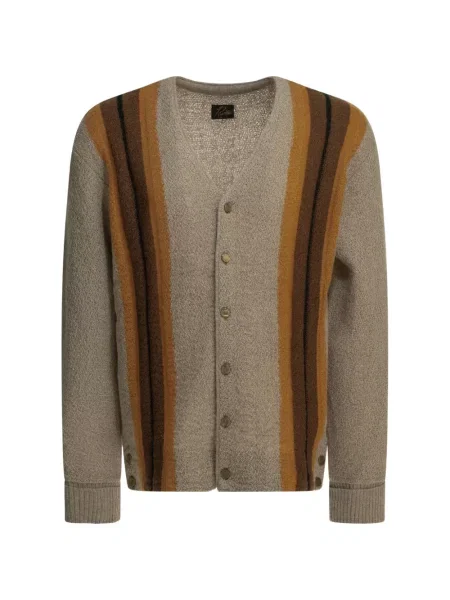 Pulover Needles de mohair maro
