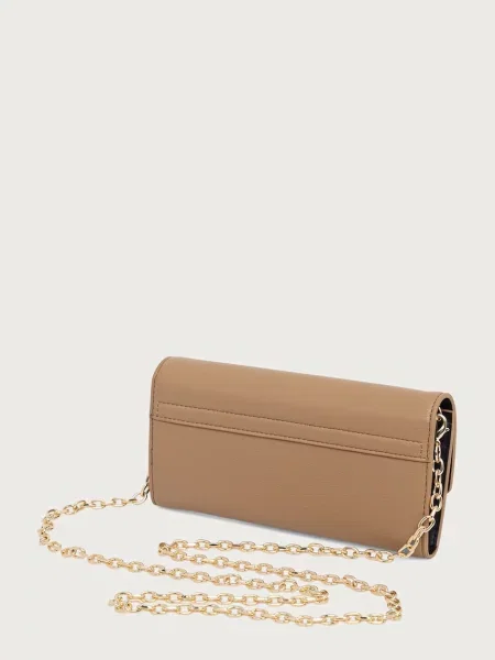 Tommy Hilfiger portfel z imitacji skóry beżowy