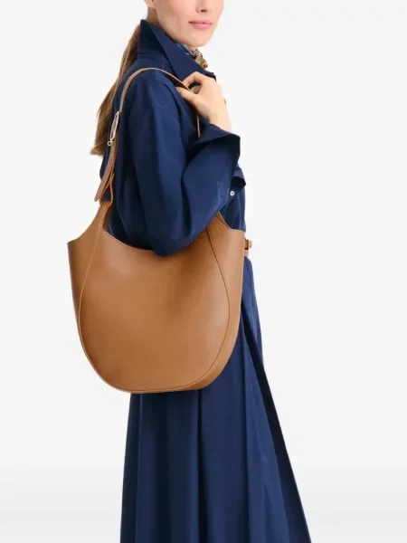 Geantă Longchamp maro