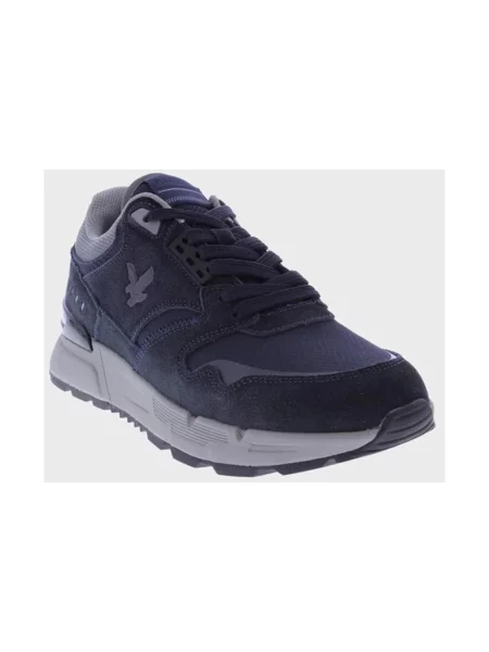 Sneakersy Lyle & Scott niebieskie