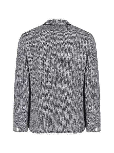Geacă Junya Watanabe Man cu model herringbone gri
