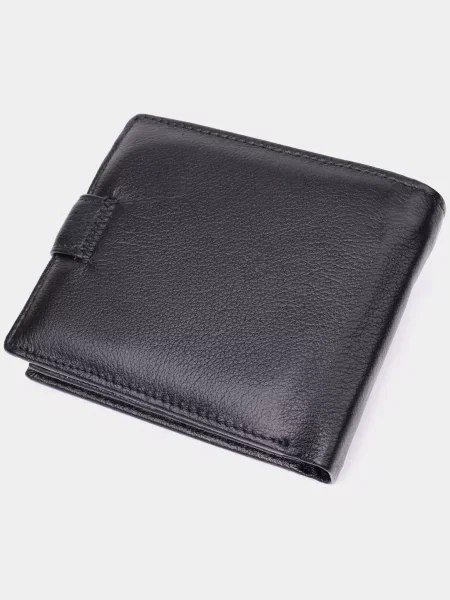 ST Leather Accessories Гаманець Шкіра чорний