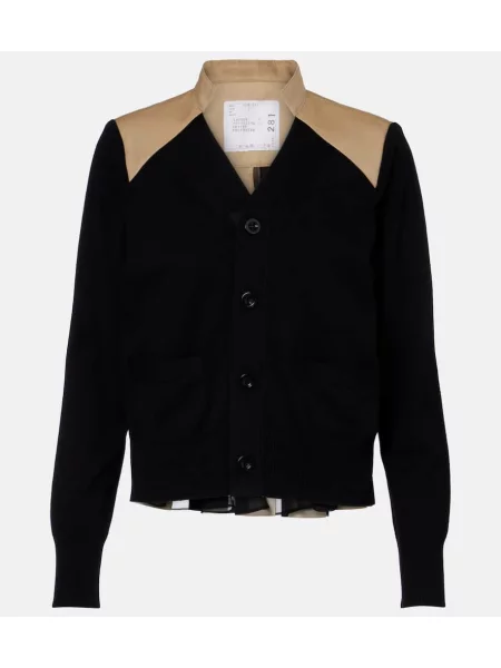 Cardigan Sacai negru