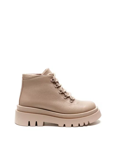 Alex Bell Черевики хутро бежевий