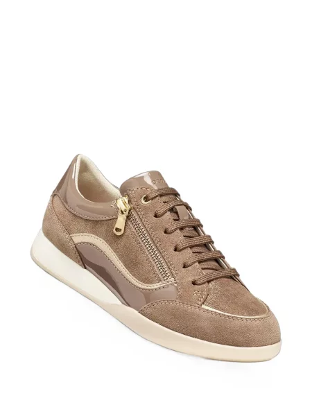 Sneakerși Geox maro