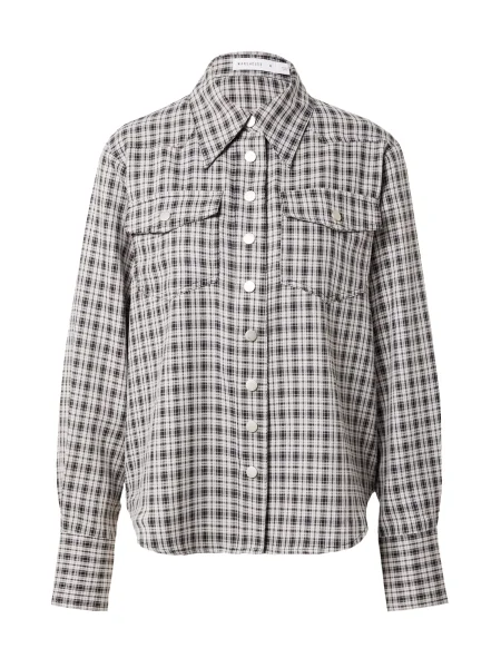Warehouse Halenka / offwhite černá