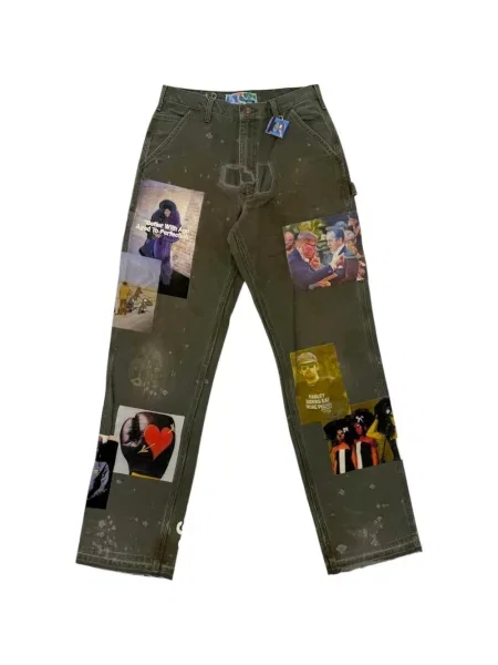 Pantaloni Better With Age verde
