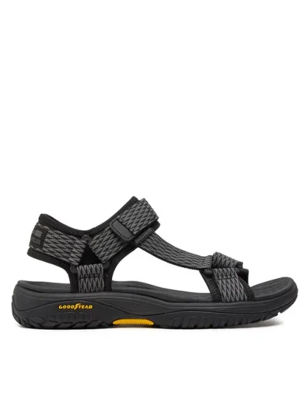 Skechers Sandale Lomell-Rip Tide Negru gri