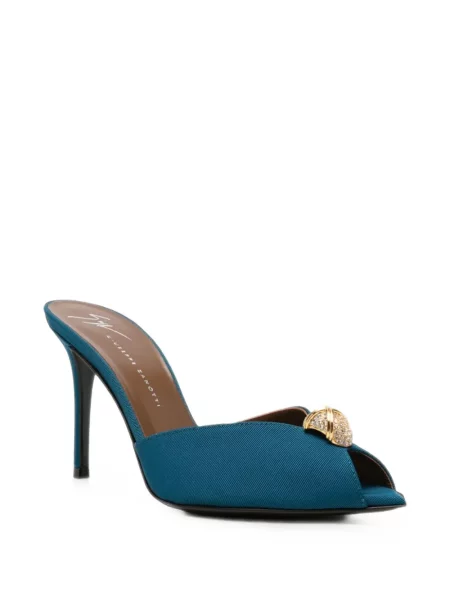 Papuci tip mules Giuseppe Zanotti albastru
