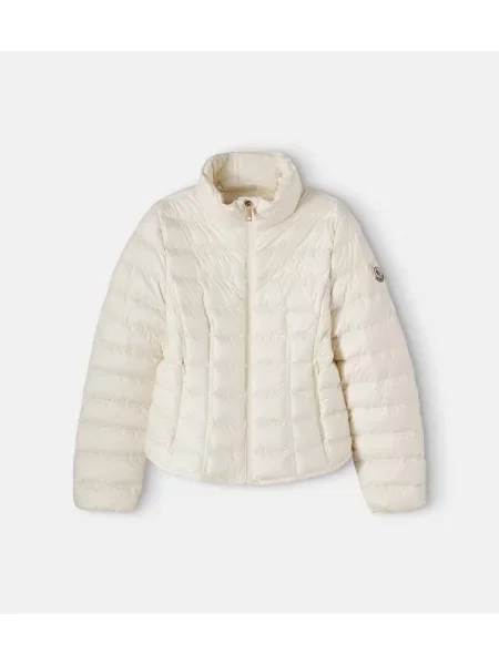 Gyerek pehelydzseki Moncler Enfant fehér