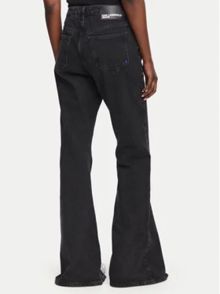 Karl Lagerfeld Jeans rifle flare dámske čierna