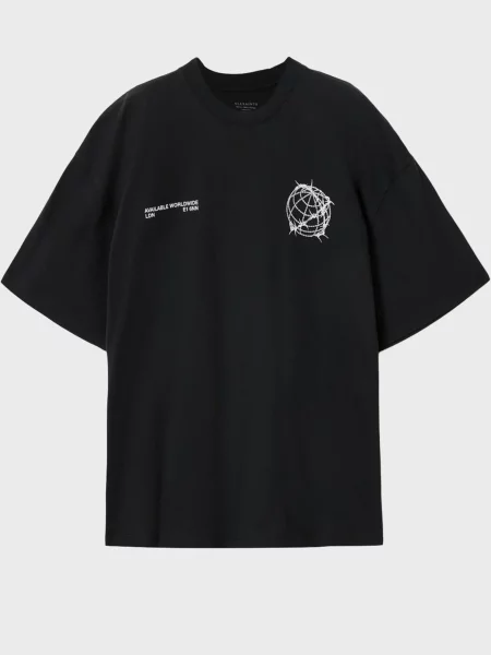 Футболка Allsaints чорна