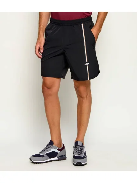 BOSS GREEN Pantaloni scurți SH_TOC Game 8 inch negru