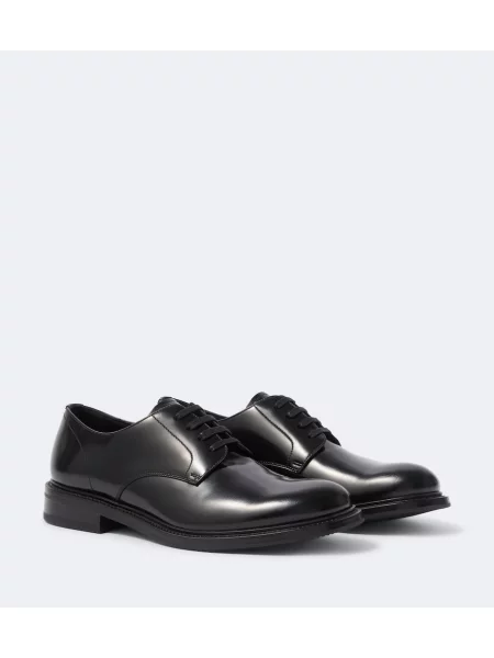 Pantofi derby Prada din piele negru