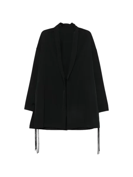 Geacă Yohji Yamamoto cu legături negru